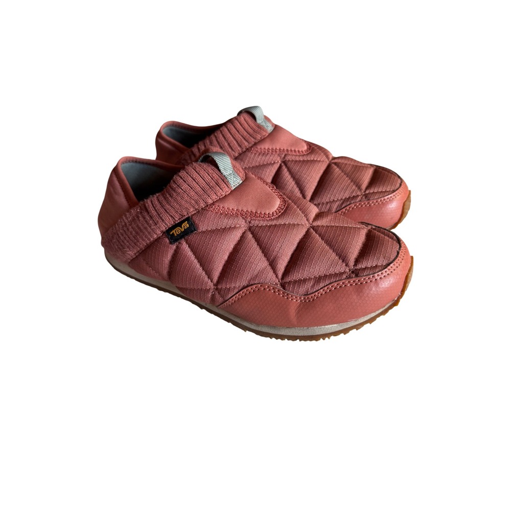 Teva ReEmber Slip On Quilted Shoes Terracotta Pink Women 8